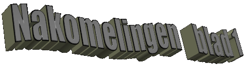 Nakomelingen    blad 1