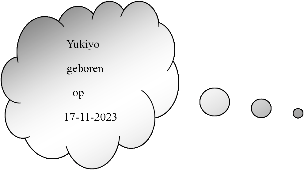 Gedachtewolkje: wolk:         Bo Ghy , Kilei en Ryuu               geboren                      op          09-09-2007