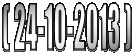 ( 24-10-2013 )